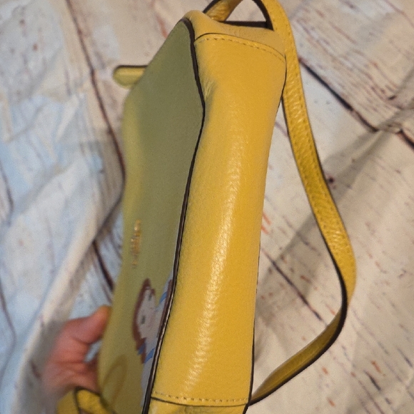 Disney BELLE Coach Yellow Crossbody Bag - Picture 4 of 5